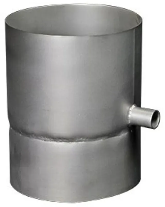 Edelstahl-Abgassystem einwandig D Rohrelement 100 mm (Ausführung: D600)