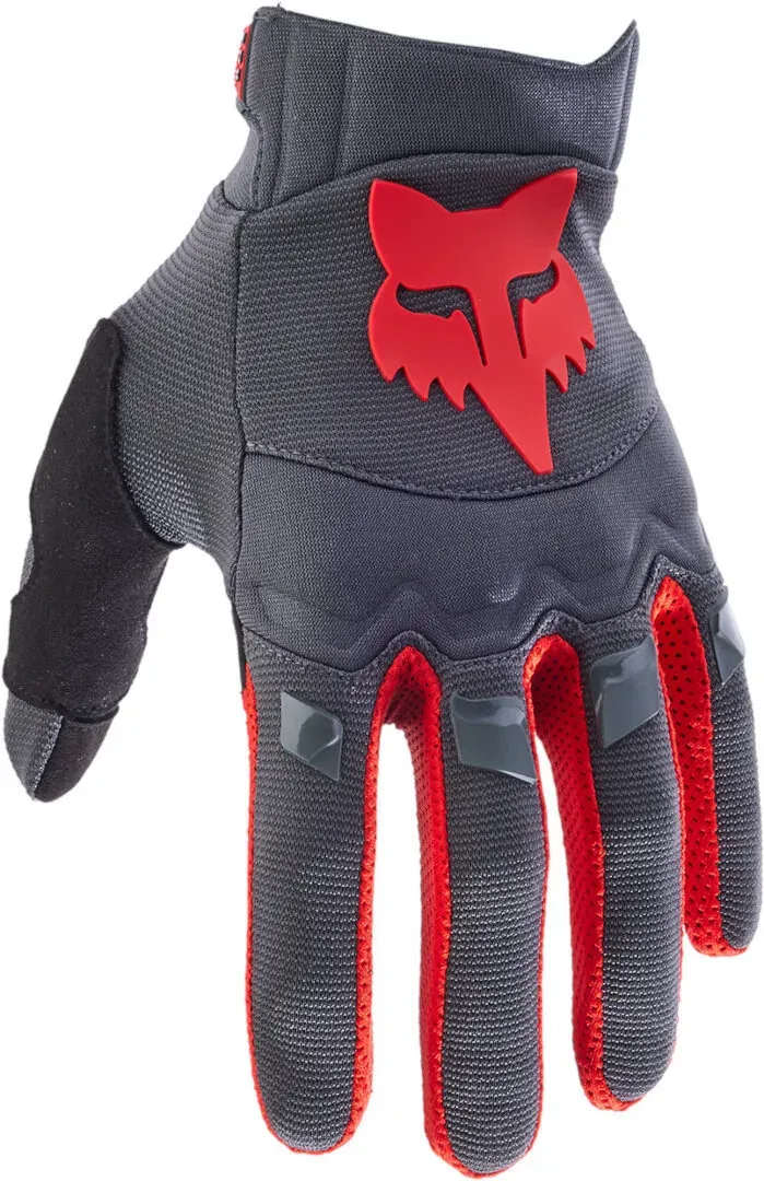 FOX Dirtpaw CE Motocross Handschuhe, grau-rot, Größe 4XL für Männer