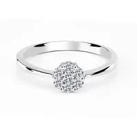 Adam & Eve Verlobungsring Brillantring 585/- Gelbgold - Weißgold 0,15 ct. / 0,25 ct. / 0,40 ct. (AES07 Diamantring), inklusive Echtheitszertifikat - Gravur möglich silberfarben 50