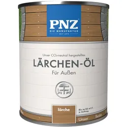 PNZ Lärchen-Öl für Außen | Nachhaltig hergestellt mit regionalen Rohstoffen | Made in Germany | Holz-Terrasse, Gartenmöbel, Gartenhaus, Zaun - Lärche / 10L