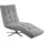 KAWOLA Relaxliege LETICIA Feincord 0 x 0 x 0 cm grau mit motorischer Relax-Funktion