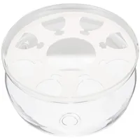 MUELODSIC Teewärmer für Heiße Teekanne Glas und Aluminiumlegierung Runde Basis Geeignet für 500-800 ml Tee Zubehör