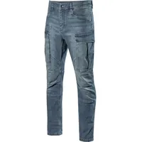 Diadora Utility Stone Cargo Light, Workwear Jeans - Blau