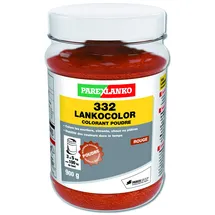 PAREXLANKO Parexlanko, 332 LankoColor Farbpulver für Mörtel, Zement, Kalk oder Gips, Rot, 900 g