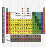 ABAKUHAUS Duschvorhang 175 x 220 cm mehrfarbig
