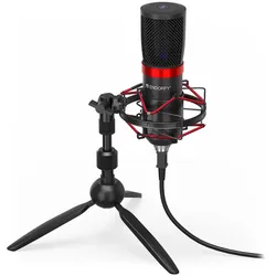 ENDORFY Solum Streaming T, PC-Mikrofon, 18 - 21000 Hz, 24 Bit, 48 kHz, Kabelgebu