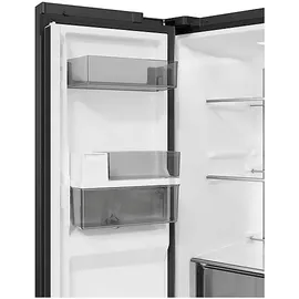 Haier HCR58S18CWMB Multi Door (523 l, 1850 mm hoch, Schwarz)