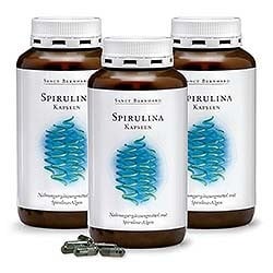 Capsule di Spirulina 3x 360 capsule - 402 g