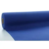 Mank Tischdeckenrolle aus Airlaid - Royalblau, 80 cm x 40 m , 1 Stück - Tischtuch Uni Neutral Tischdecke