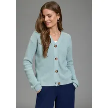 LAURA SCOTT Strickjacke salbei mélange 44/46