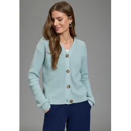 LAURA SCOTT Strickjacke salbei mélange 44/46