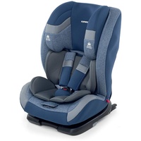 Foppapedretti Re-Klino Fix IsoFix Autositz, Gruppe 9 (12–36 kg), für Kinder von 9 Monaten bis ca 12 Jahren, blau