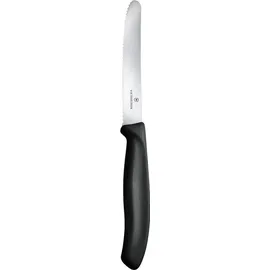 Victorinox Swiss Classic Tomatenmesser 11 cm 6-tlg. Schwarz/Silber