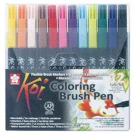 Sakura Koi Coloring Brush Pen Set 12 St. mehrfarbig