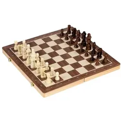 GOKI Magnetisches Schach  Dame Spiel 2in1