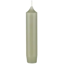IB Laursen Stabkerze 11cm, staubig grün