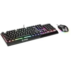 MSI Vigor GK30 Gaming Maus Tastaur Kombination kabelgebunden schwarz