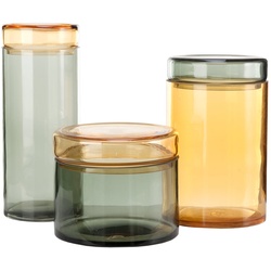 Pols Potten - Caps & Jars Vorratsdose, mehrfarbig (3er-Set)