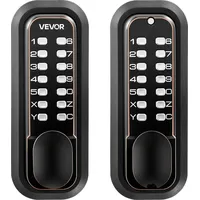 Vevor Mechanisches Codeschloss mit Doppelseitigem Tastenschloss 4- bis 7-stelliger Code Ölgebronze