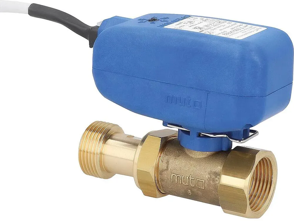 Elektrokugelhahn MUT TMO 2-Wege mit SPST-Ansteuerung 230 V, DN 25 (1'') AG x IG