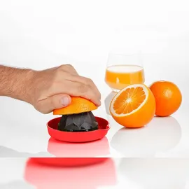 TNS 3000 GEMÜSEHOBEL Multireibe, Gurkenhobel, Julienne Schneider ALL IN ONE" das Original - Hellrot/Schwarz/Rot