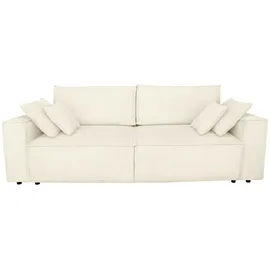 SUN GARDEN Schlafsofa Stoff 2-Sitzer Grau