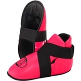 Bay SUPERKICK Fußschutz pink rosa Fußschützer Kickboxen Kick-Boxen Safety (S)