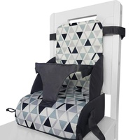 Baby-Reise-Sitzerhöhung, tragbarer Sitz mit 3-Punkt-Gurt, faltet eine Tasche für Kinder ab 1 Jahr, Esszimmerstühle, Kinderfütterung, Sitz für Tisch