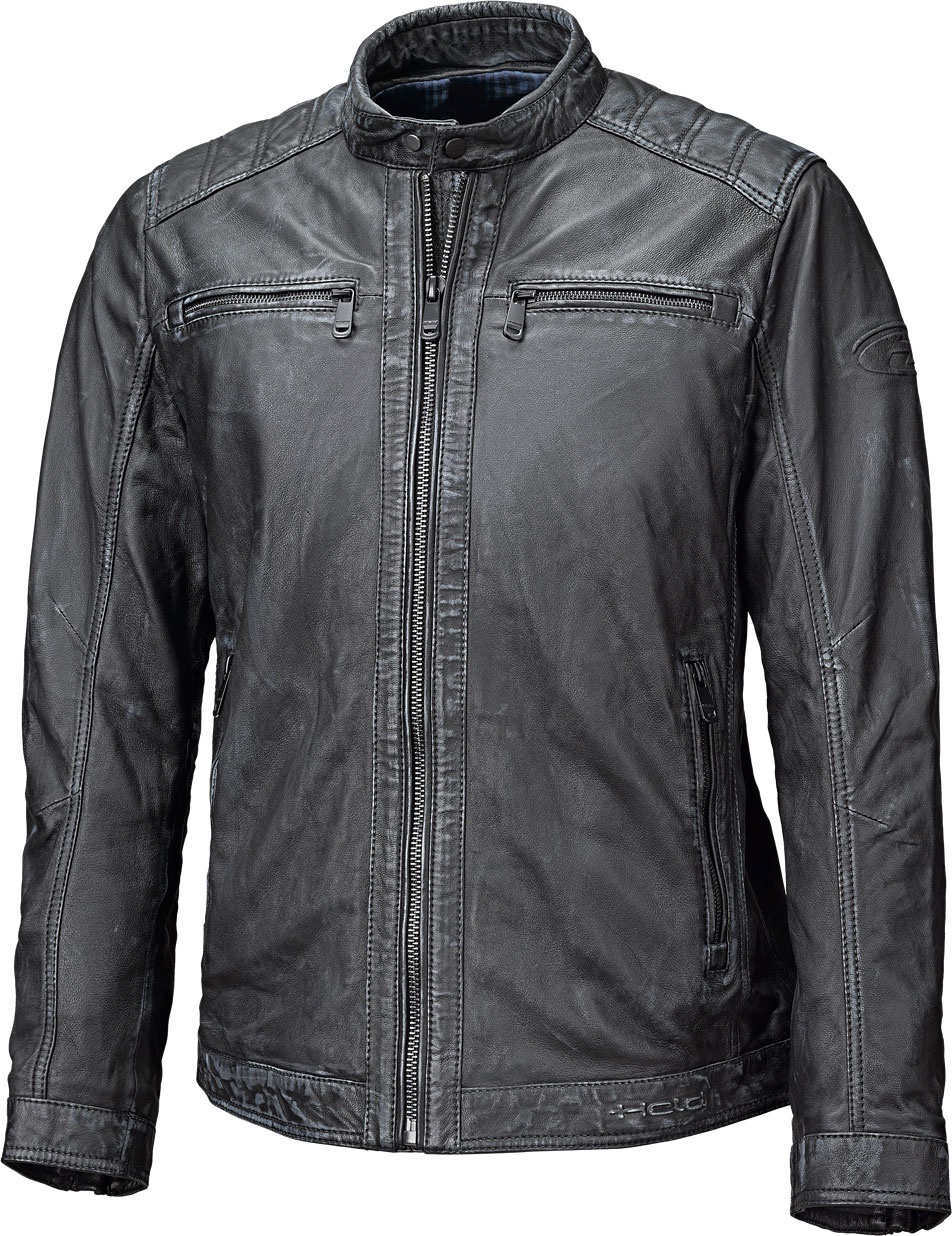 Held Harry, veste en cuir - Noir - 50