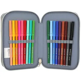 DEPESCHE TOPModel 3 Fach Federtasche CAT LOVE