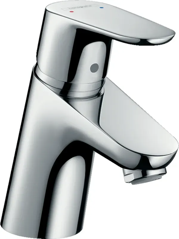 focus single lever basin mixer 70 with pop-up wast