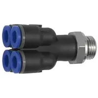 Riegler Mehrfachverteiler »Blaue Serie«, 4-fach, drehbar, G 1/4 a.