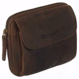GREENLAND Nature Gürteltasche Montenegro Beltbag RFID Brown