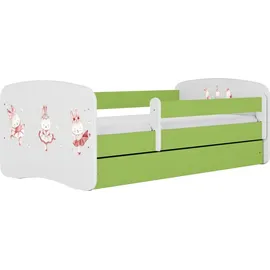 raumhirsch furniture Kinderbett Raumhirsch 80 x 180 cm Holzwerkstoff grün