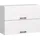 Akord Hängeschrank Küchenschrank Oliwia G2 80 x 58 x 30 cm Weiß