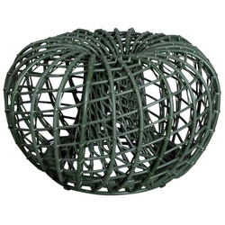 Hocker Nest - 67 cm rund DG - Dark green