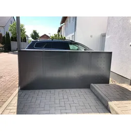 Reinkedesign Mülltonnenbox Boxxi 248 x 105 x 60 cm grau