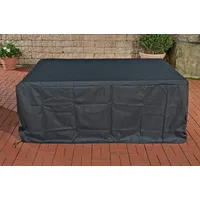 CLP Abdeckhaube 222x165x65, Eck Lounge-Set Molde schwarz