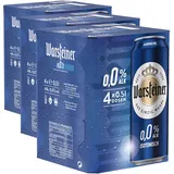 Warsteiner Pilsener Alkoholfrei 0,0%, isotonisches Pils Bier, Dosenbier EINWEG (4 x 0.5 L) im praktischen 4er-Pack (Packung mit 3)