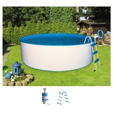 my POOL BWT Rund, (Set, 3 tlg.), 53720954-0 weiß/blau