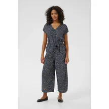 Kaffe Jumpsuit 'Ilona' - Blau,Beige,Weiß,Dunkelblau - 3XL,XXXL