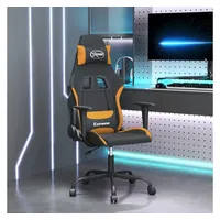 vidaXL Gaming-Stuhl Schwarz und Orange für PC