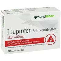 IBUPROFEN Schmerztabletten 400 mg Filmtabletten 30 St