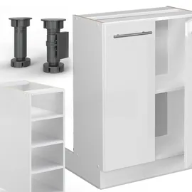 Vicco Kochinsel Fame-Line 90 x 82 x 82 cm Weiß