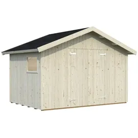 Palmako Nils 3,92 x 2,89 m natur Doppeltür