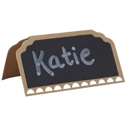 Vintage | 10 Platzkarten Kreidetafel