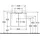 Villeroy & Boch Architectura Waschtischunterschrank, 2 Türen, B89100VS,