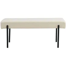 House Nordic Sitzbank Swindon Weiß 100 x 36 x 42,5 cm
