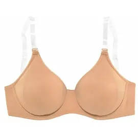 LASCANA T-Shirt-BH Damen caramel Gr.100C