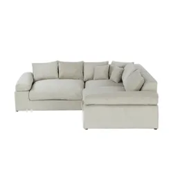 smart Ecksofa  Lionore ¦ grau ¦ Maße (cm): B: 256 H: 86 T: 256.0